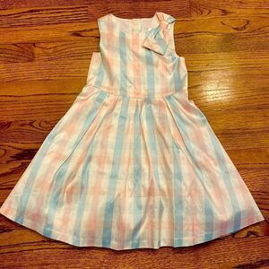 Vintage Janie & Jack girls dress Easter Spring wedding Blossom Celebration 4